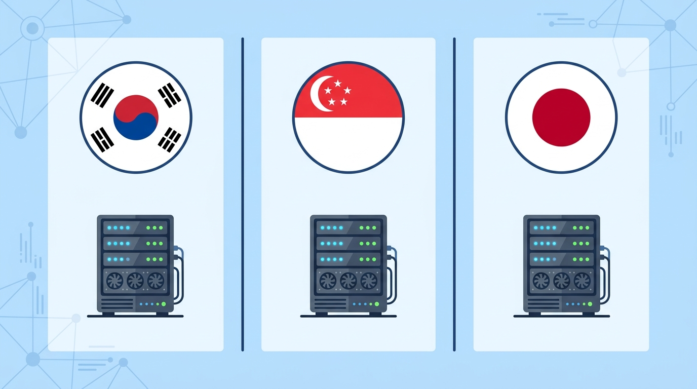 Korean VPS vs Singapore VPS vs Japan VPS: Which Is Best for Your Use Case?